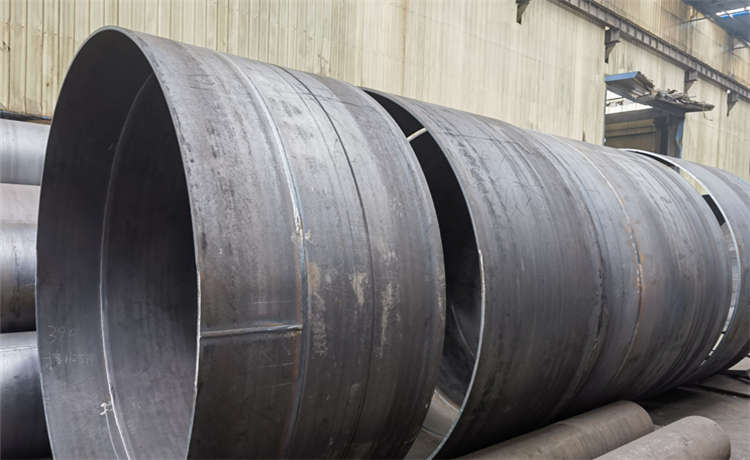 鋼材場鋼便橋鋼支撐，百色325-6螺旋管，720mm螺旋鋼管，螺旋管2700